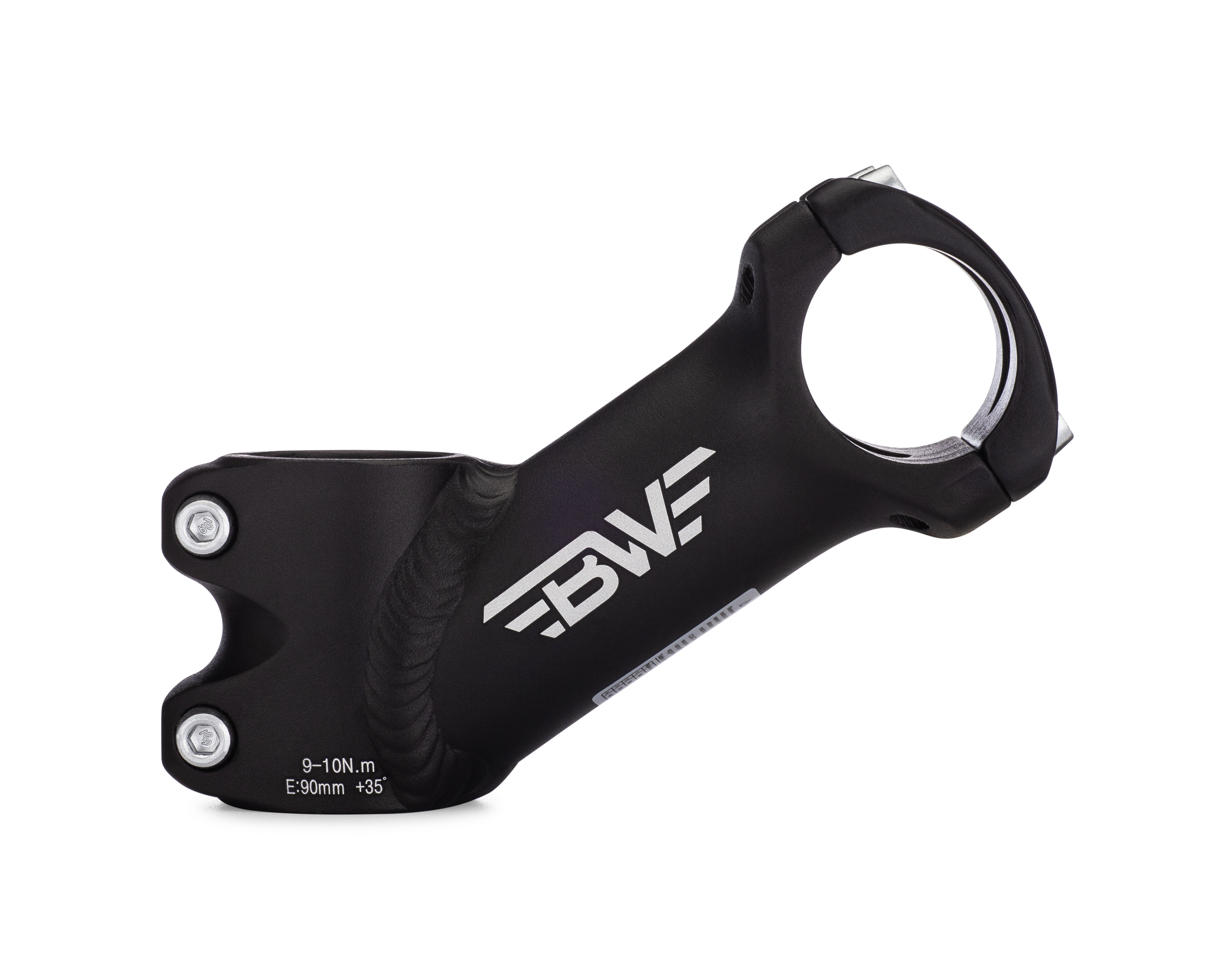 BW Bicycle Handlebar Riser Stem 31.8mm 35 Degree Angle 90120mm